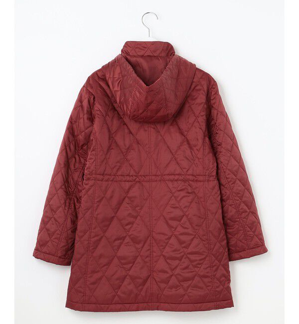 自由区「【洗える】ブライトキルト フード付きコート」|ミリタリー・モッズコート|