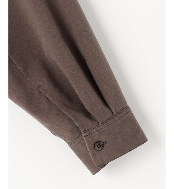 自由区「【カタログ掲載】ブラッシュドコットンサテン シャツ」|シャツ・ブラウス|