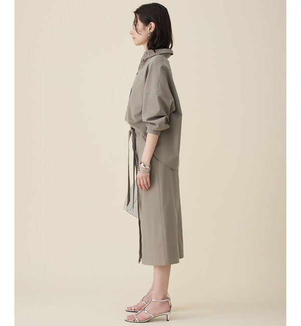 自由区「【カタログ掲載】ブラッシュドコットンサテン シャツ」|シャツ・ブラウス|