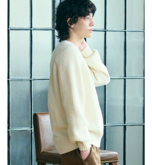 LACOSTE「エッセンシャルローゲージニットセーター」|ニット・セーター|