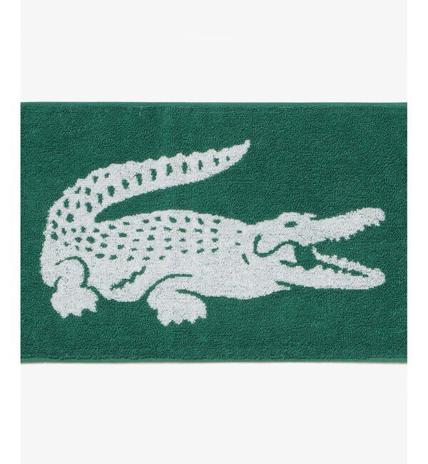 LACOSTE「ワニロゴジャカードスポーツタオル」|タオル|