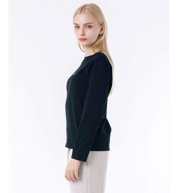 LACOSTE「ワンポイントロゴ刺繍長袖Tシャツ」|Tシャツ・カットソー|