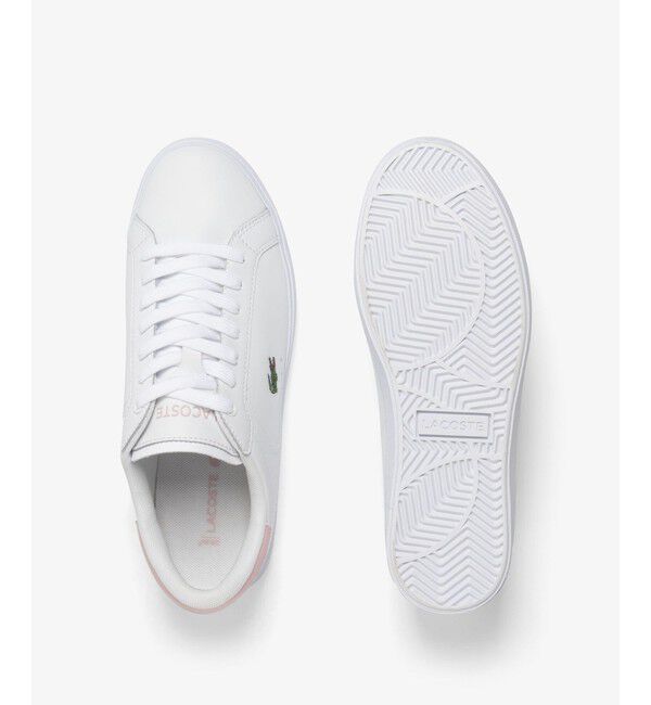 LACOSTE「レディース POWERCOURT GRPH 225 1 SFA」|スニーカー|
