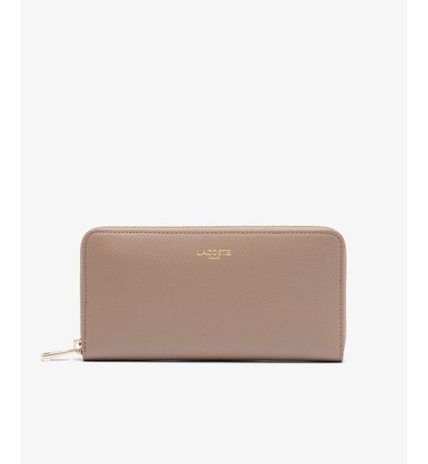 LACOSTE「シャンゼリゼ ラウンドジップレザーロングウォレット」|財布|