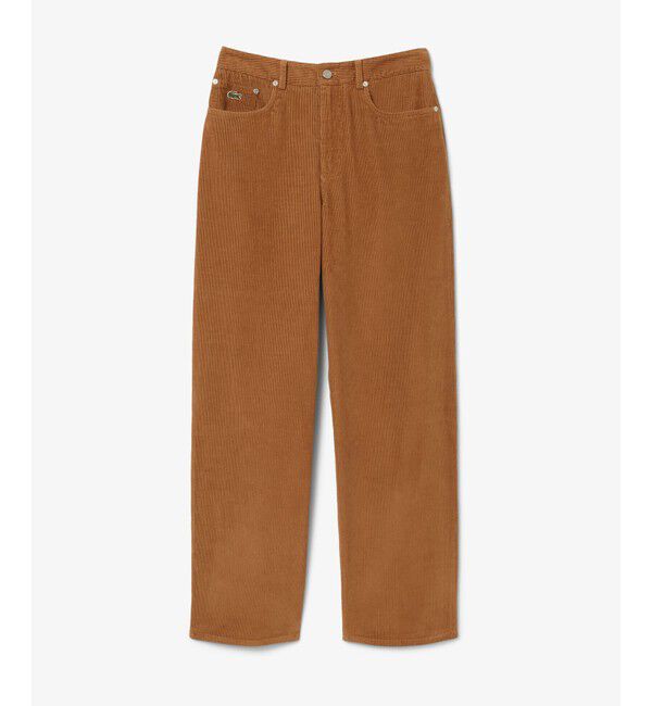 LACOSTE「ルーズフィットコーデュロイパンツ」|チノ|