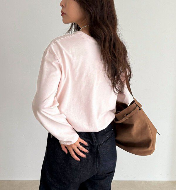 fredy emue「ワントーンロゴロンTシャツ」|Tシャツ・カットソー|