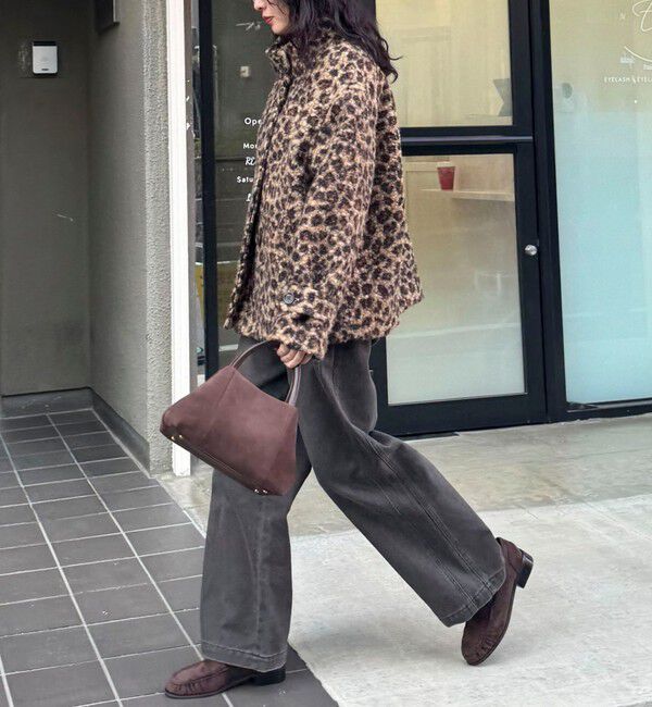 fredy emue「ループシャギースタンドカラーコート」|その他|