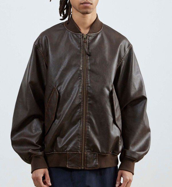 GLOSTER「【ARMY TWILL/アーミーツイル】Vegan Leather Blouson」|その他|