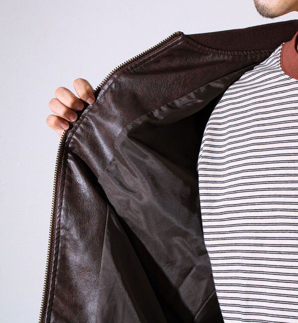 GLOSTER「【ARMY TWILL/アーミーツイル】Vegan Leather Blouson」|その他|