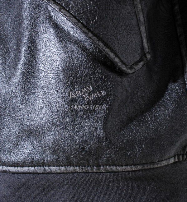 GLOSTER「【ARMY TWILL/アーミーツイル】Vegan Leather Blouson」|その他|