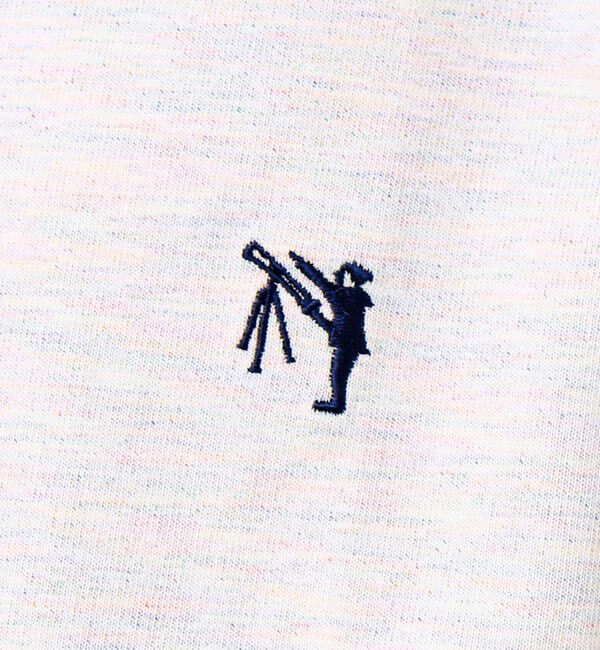 GLOSTER「【BOY刺繍】裏グラデーション ヘンリーネック ロンT」|Tシャツ・カットソー|