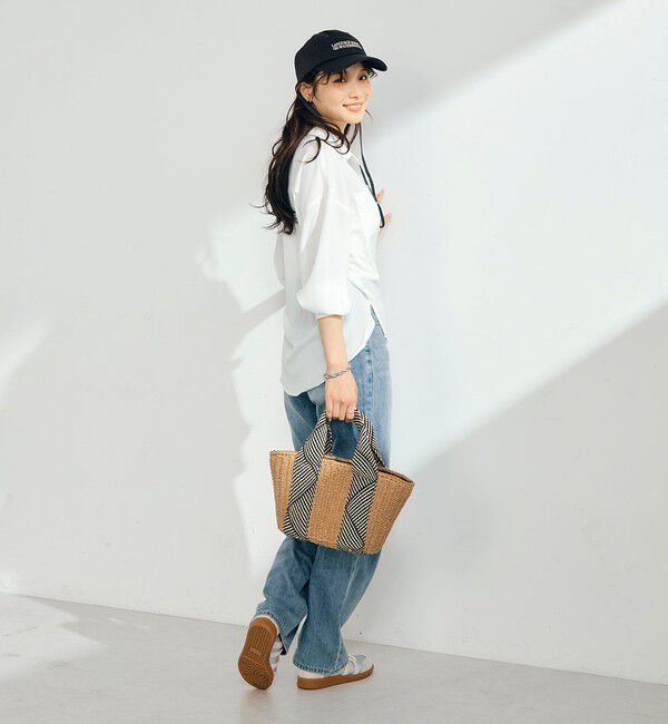 fredy emue「ラメテープハンドルカゴバッグ」|かごバッグ|