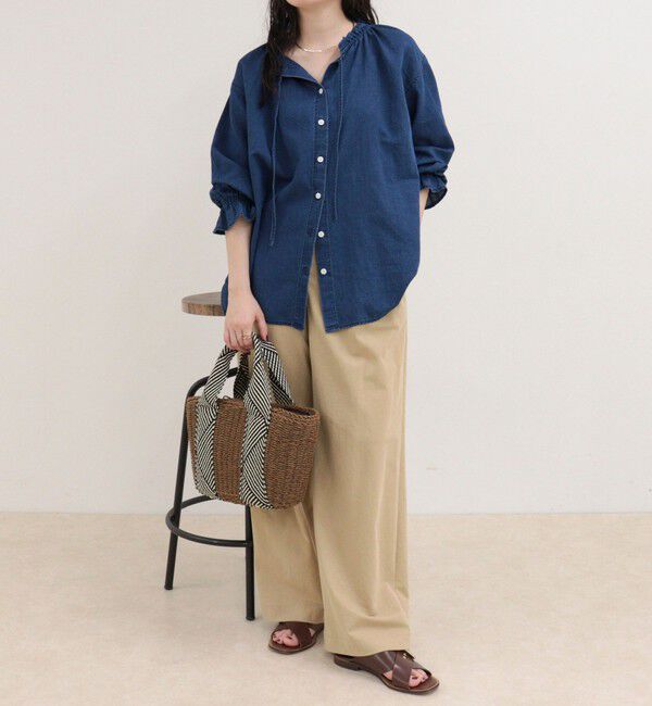 fredy emue「ラメテープハンドルカゴバッグ」|かごバッグ|