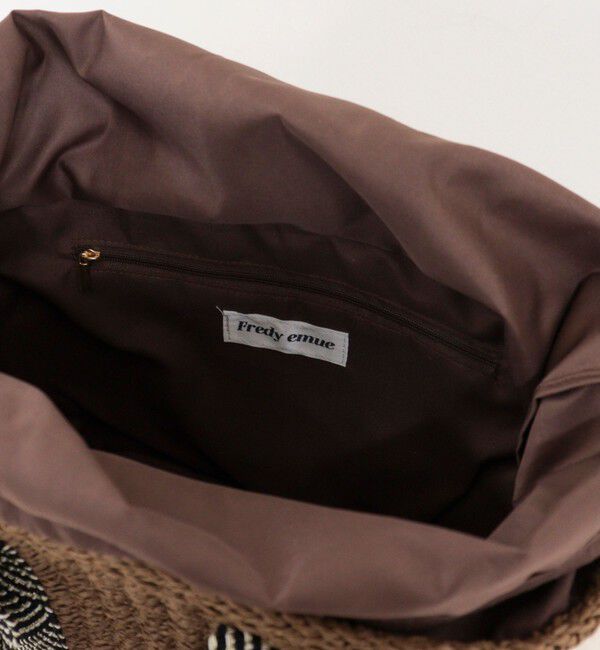 fredy emue「ラメテープハンドルカゴバッグ」|かごバッグ|