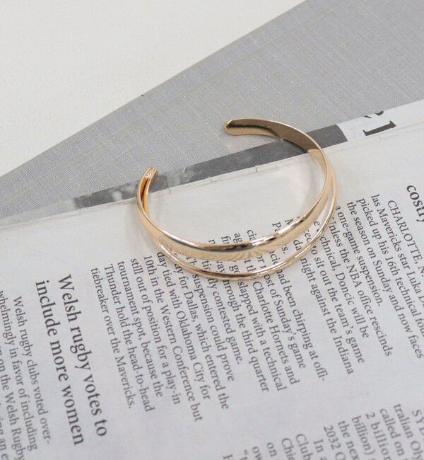 fredy emue「ダブルラインバングル」|ブレスレット・バングル|