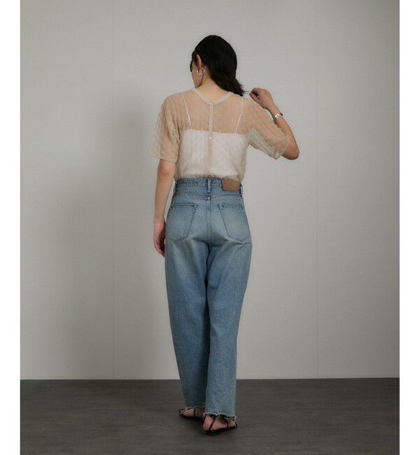 SALON adam et rope'「シアーレースハーフスリーブ2WAYカーディガン」|カーディガン|