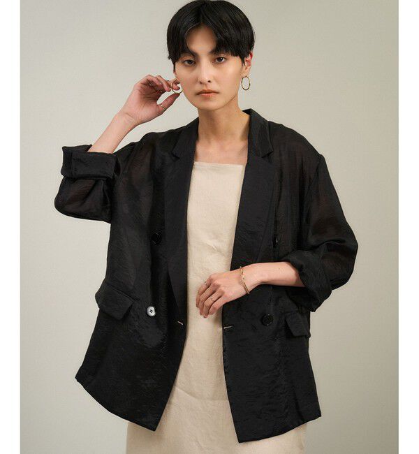 SALON adam et rope'「シアーリライムテーラードジャケット」|テーラードジャケット|