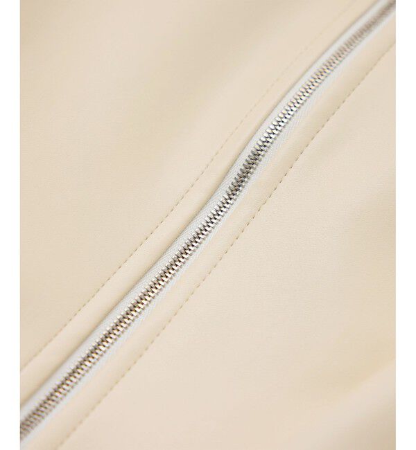 ROPE「シンセティックレザーブルゾン」|ブルゾン・スタジャン|