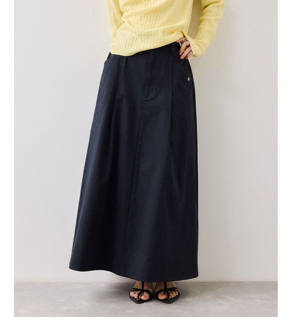 VIS「【POLO BCS】VIS別注タックフレアスカート」|スカート|