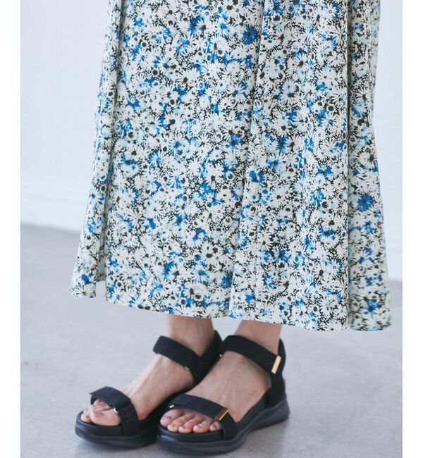 Rope&rsquo;Picnic「【emur/エミュール】マーガレット柄ナロースカート」|スカート|