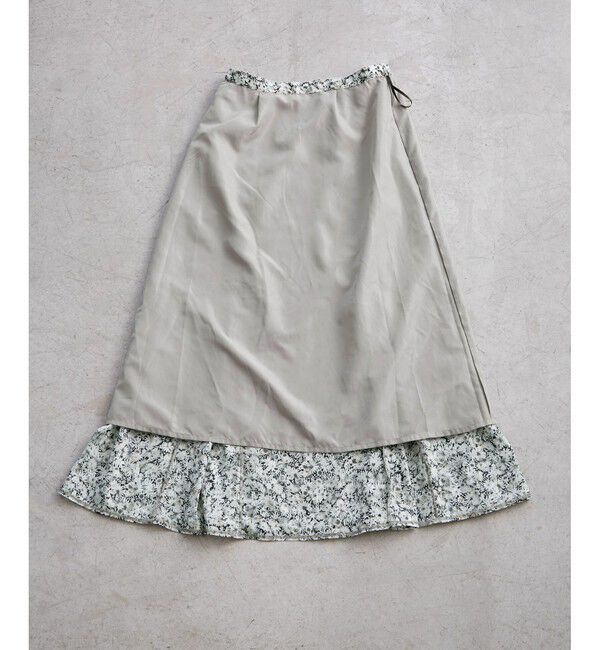 Rope&rsquo;Picnic「【emur/エミュール】マーガレット柄ナロースカート」|スカート|
