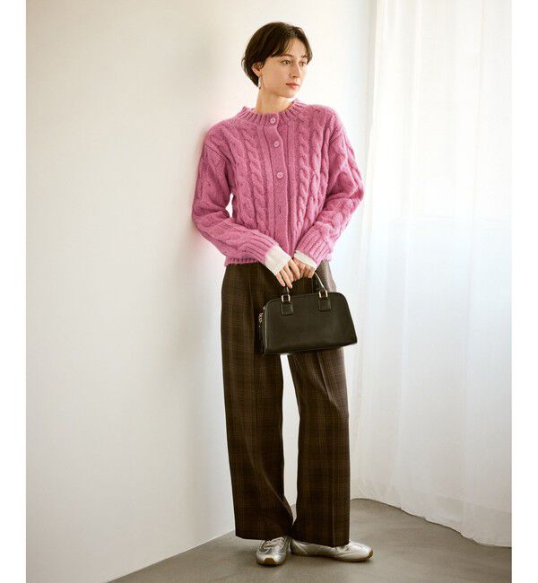 Rope&rsquo;Picnic「ケーブルニットカーディガン」|カーディガン|