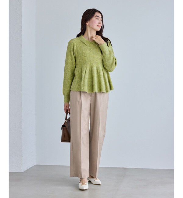 Rope&rsquo;Picnic「ウエストタックチノパンツ」|チノ|