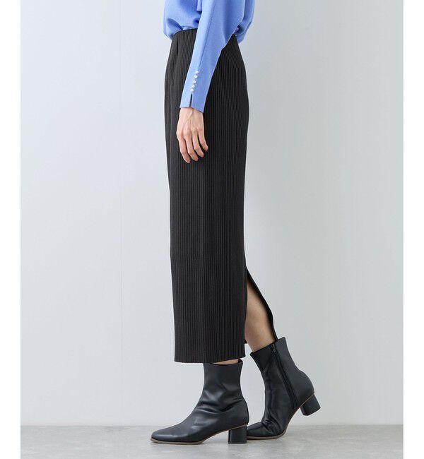 Rope&rsquo;Picnic「トタンテレコ Iラインリブニットスカート」|スカート|