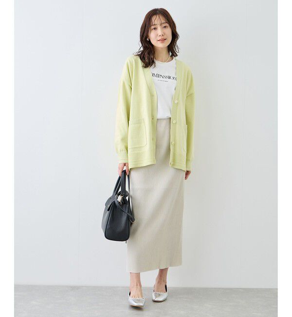 Rope&rsquo;Picnic「トタンテレコ Iラインリブニットスカート」|スカート|