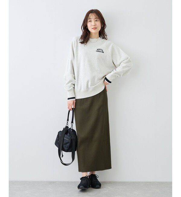 Rope&rsquo;Picnic「トタンテレコ Iラインリブニットスカート」|スカート|