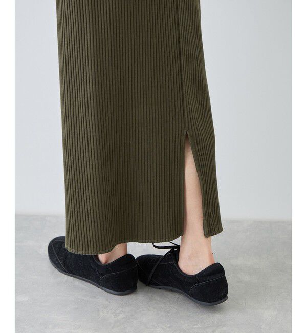 Rope&rsquo;Picnic「トタンテレコ Iラインリブニットスカート」|スカート|