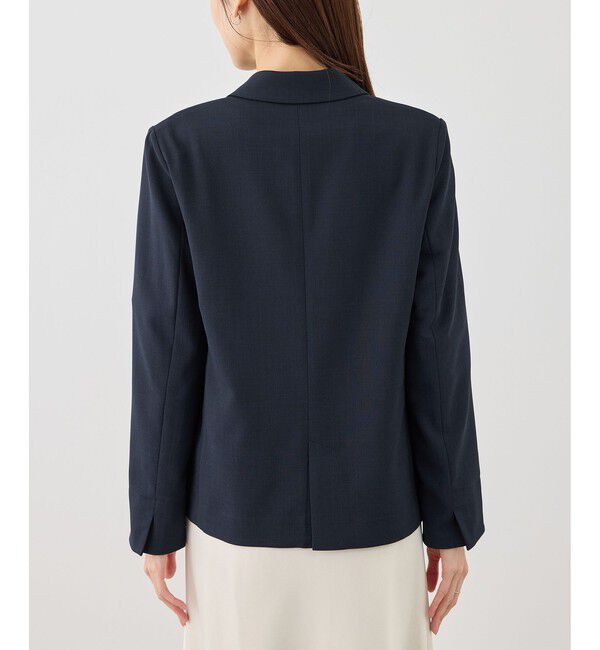 Rope&rsquo;Picnic「カナパ 金ボタンジャケット/セットアップ対応・UV・抗菌防臭・接触冷感」|テーラードジャケット|