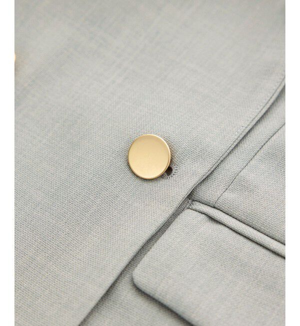 Rope&rsquo;Picnic「カナパ 金ボタンジャケット/セットアップ対応・UV・抗菌防臭・接触冷感」|テーラードジャケット|