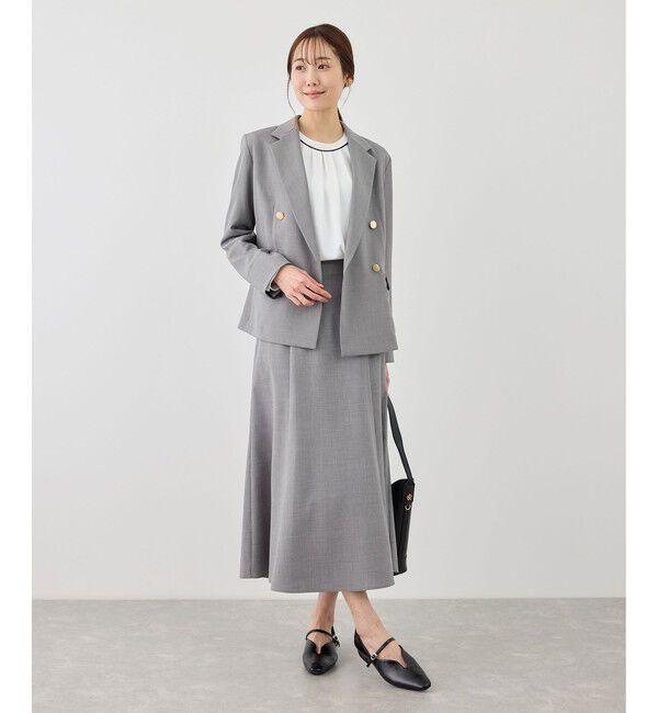 Rope&rsquo;Picnic「カナパ サイドベルトマーメイドスカート/セットアップ対応・UV・抗菌防臭・接触冷感」|スカート|