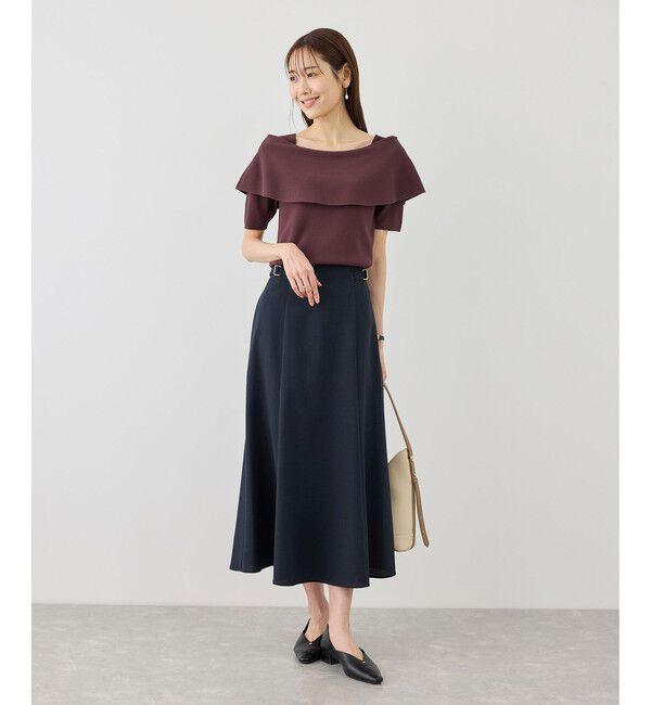 Rope&rsquo;Picnic「カナパ サイドベルトマーメイドスカート/セットアップ対応・UV・抗菌防臭・接触冷感」|スカート|