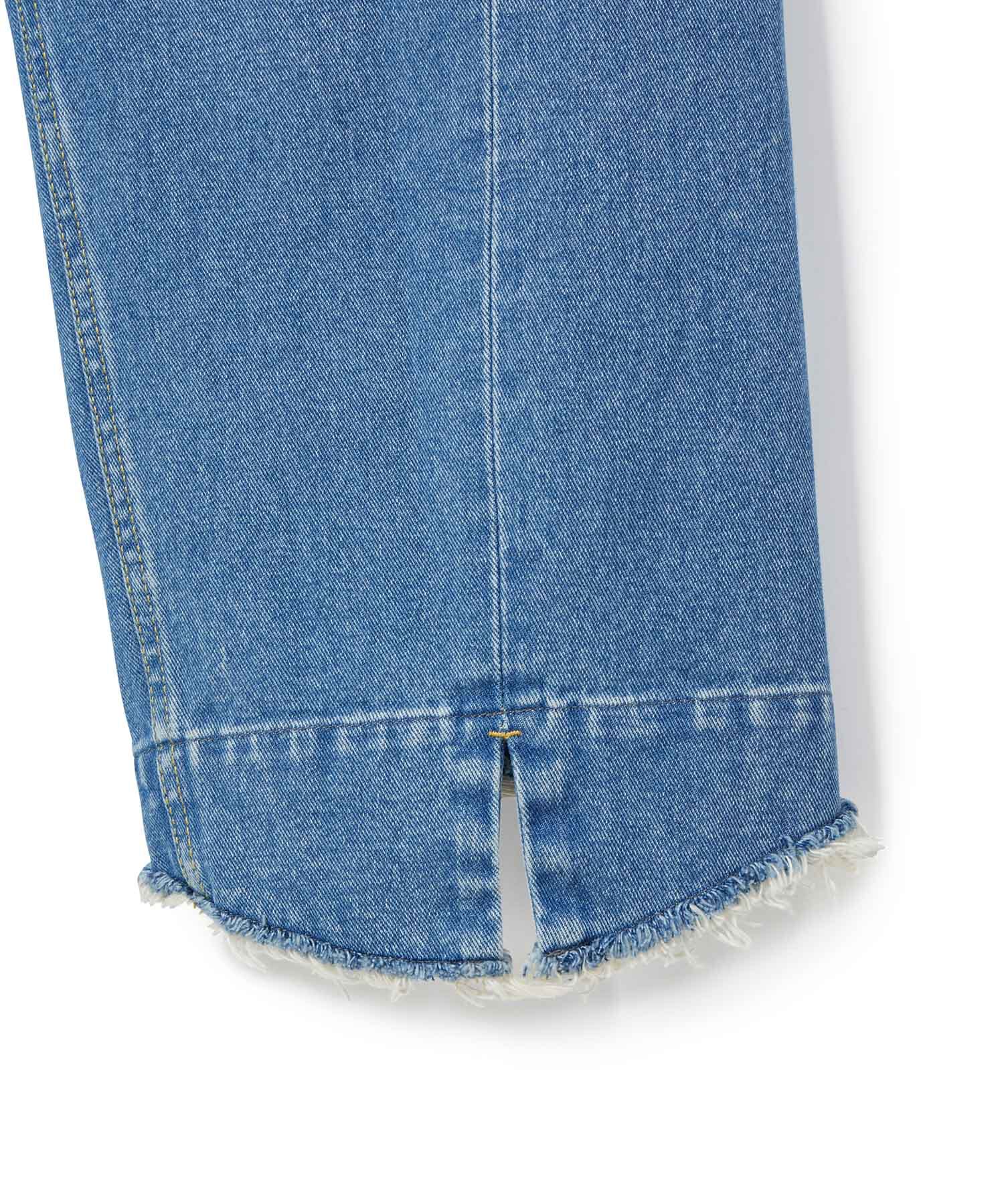 ADAM ET ROPE'「【サステナブル】ルーズフィットアジャストデニム」|デニム|