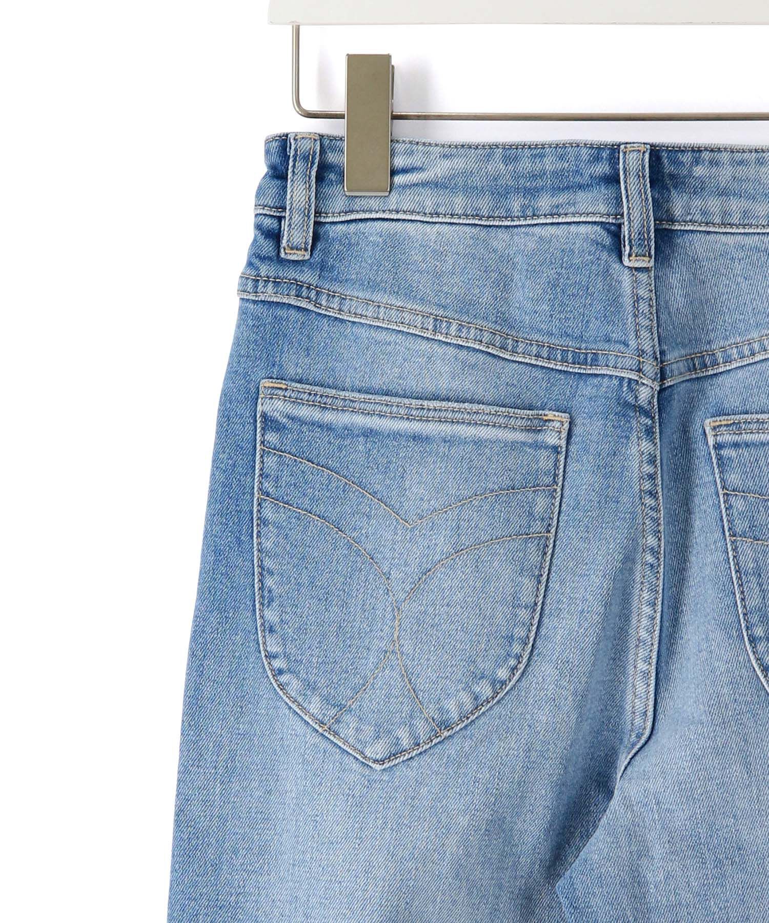 ADAM ET ROPE'「【ROLLA'S】ORIGINAL STRAIGHT BLEEKER WORN」|デニム|