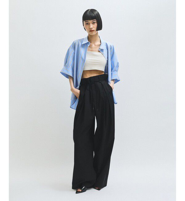 ADAM ET ROPE'「ドロストドカンパンツ」|チノ|