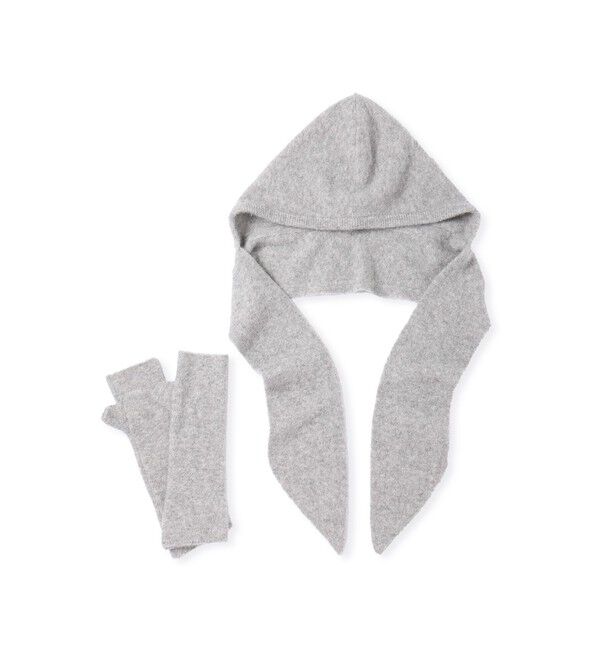 ADAM ET ROPE'「BASOLマフラーニットキャップ＆アームウォーマー」|マフラー|