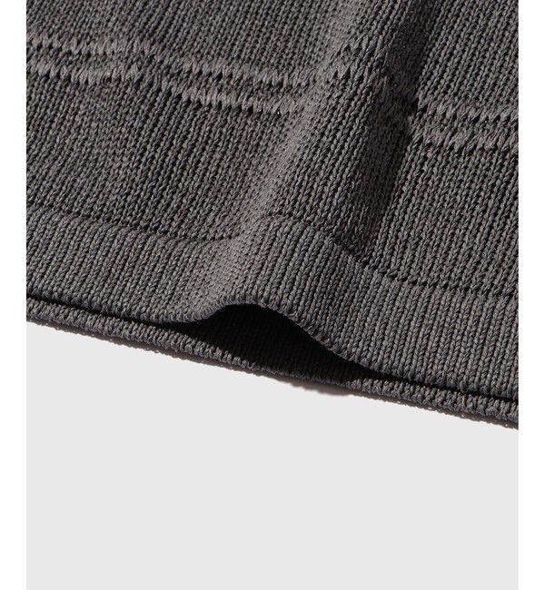 ADAM ET ROPE'「シアーボーダーニットTEE」|Tシャツ・カットソー|