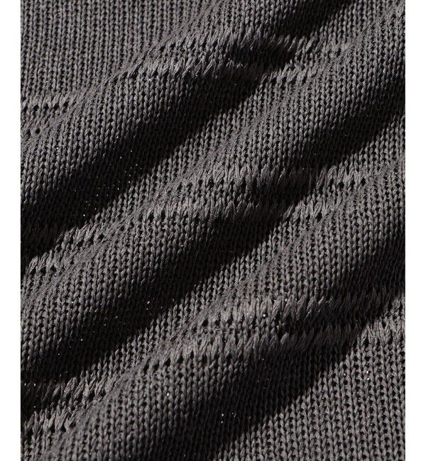 ADAM ET ROPE'「シアーボーダーニットTEE」|Tシャツ・カットソー|