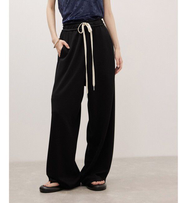 ADAM ET ROPE'「【サステナブル】UNSEENジャージパンツ」|チノ|