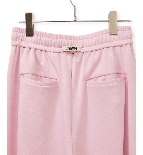 ADAM ET ROPE'「【サステナブル】UNSEENジャージパンツ」|チノ|