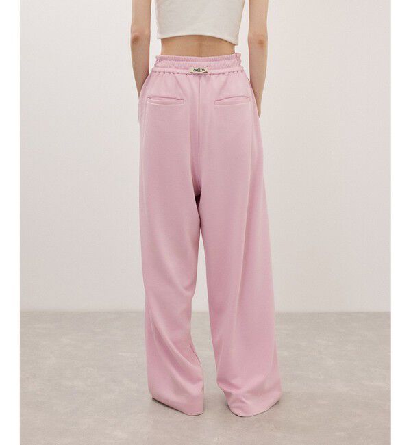 ADAM ET ROPE'「【サステナブル】UNSEENジャージパンツ」|チノ|