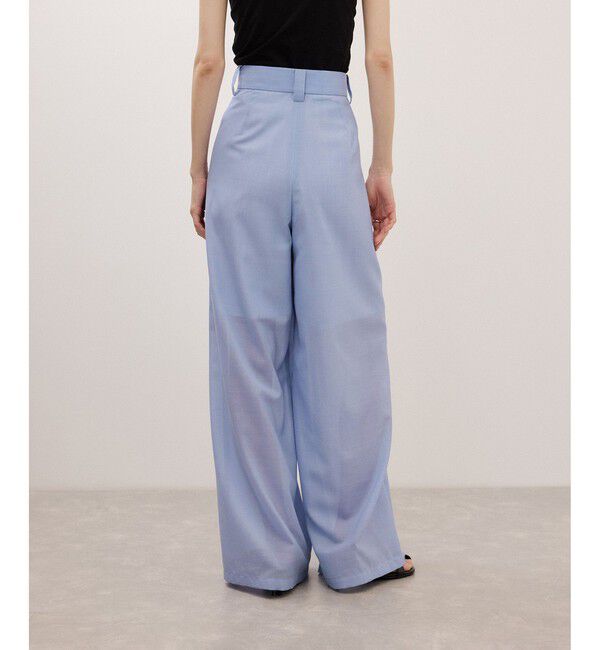 ADAM ET ROPE'「TWシアートロタックパンツ/接触冷感/防シワ」|スラックス|