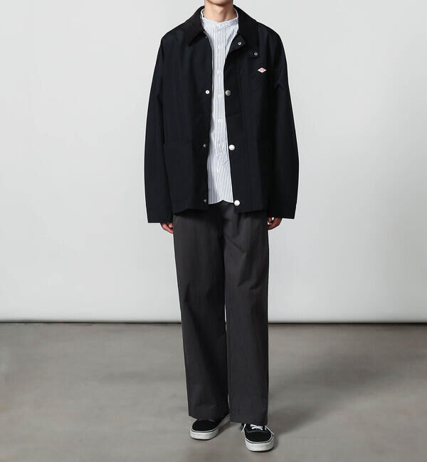 DANTON「DANTON | ナイロンタフタ カバーオールジャケット MEN」|テーラードジャケット|