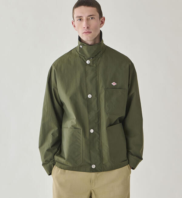 DANTON「DANTON | ナイロンタフタ カバーオールジャケット MEN」|テーラードジャケット|