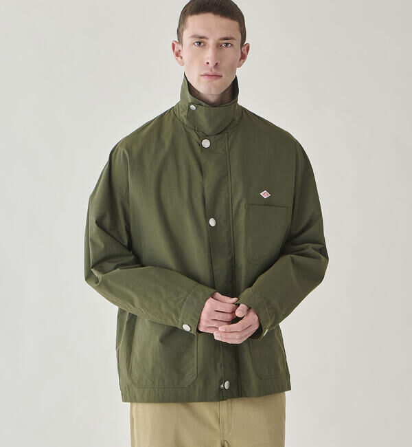 DANTON「DANTON | ナイロンタフタ カバーオールジャケット MEN」|テーラードジャケット|