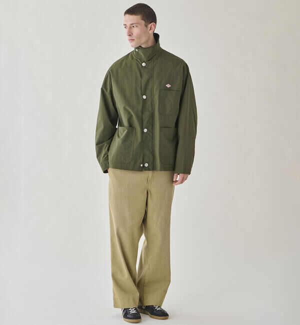 DANTON「DANTON | ナイロンタフタ カバーオールジャケット MEN」|テーラードジャケット|