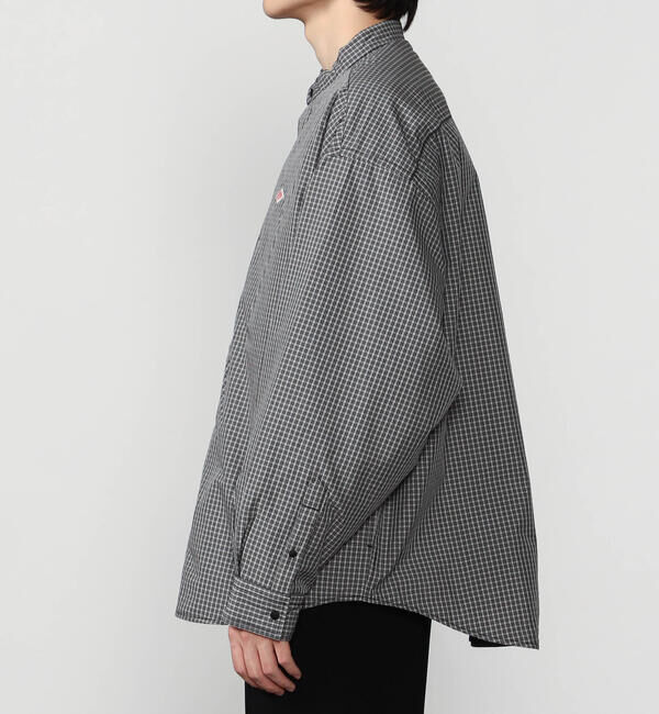 DANTON「DANTON | タイプライター 中綿シャツジャケット CHECK MEN」|ダウン|